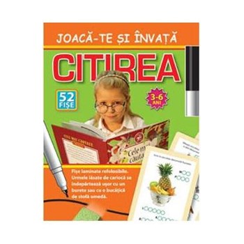 Joaca-te si invata - Citirea 3-6 ani 978-9975-61-718-5