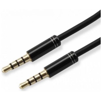 Cablu audio SBOX 3,5mm-3,5 mm - 1,5 m black ; Connectors: Metal with gold plated plug
