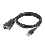 Gembird USB to serial port converter DB9M/USB A plug,