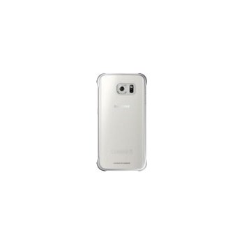 Carcasa de protectie Samsung EF-QG925BSEGWW pentru Galaxy S6 Edge, Argintiu