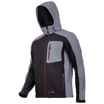 LAHTI.PRO JACHETA ELASTICA CU GLUGA / NEGRU - XL