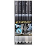 Set 5 Marker Chameleon Gray