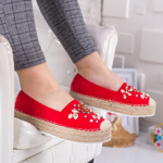 Espadrile Rojina rosii -rl