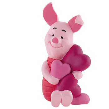 Figurina Piglet cu Inimioare