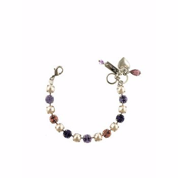 Bratara Roxannes - Mariana Jewellery Romance placata cu Aur roz de 24K MSD_B-4252-139-10RO