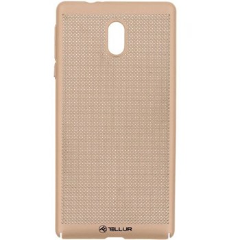 Husa Cover Tellur Heat Dissipation Nokia 3 Gold tll121513