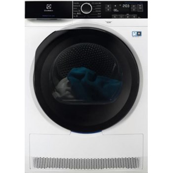 Uscator de rufe Electrolux EW8H258B, cu condensare si pompa de caldura, perfect care 800, A++, 8 kg, alb