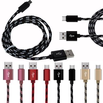 Cablu de incarcare usb impletit, incarcare rapida, Cablu Date pentru Samsung S6 S7