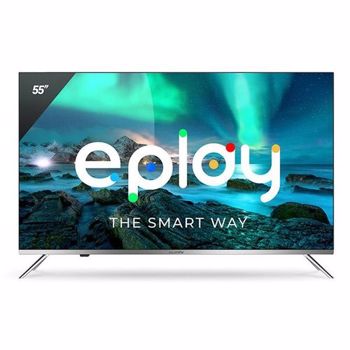 Televizor Allview 55ePlay6100-U, 139 cm, Smart Android, 4k Ultra HD, LED, Clasa A