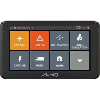 Sistem de navigatie Mio Spirit 8670 LM Truck, diagonala 6.2", Bluetooth, Full Europe + actualizari gratuite pe viata