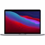 Laptop Apple MacBook Pro (Procesor Apple M1 (12M Cache, up to 3.20 GHz), 13.3", Retina, 8GB, 256GB SSD, Integrated M1 Graphics, Mac OS Big Sur, Layout INT, Gri)