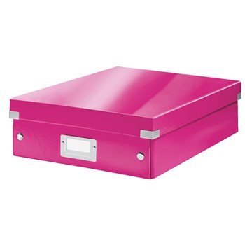 Cutie, medie, roz, LEITZ Click & Store Organizer