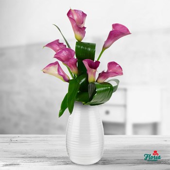 Buchet de 7 cale roz