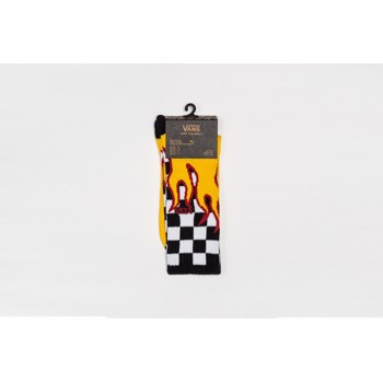 Flame Check Socks