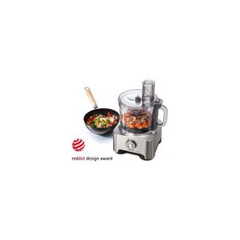 Robot de bucatarie Kenwood Multipro Sense FPM800, 1000 W, Viteza variabila + Pulse, Bol 1.7 l, Blender termorezistent 1.6 l, Negru/Argintiu