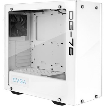 Carcasa EVGA DG-76 White RGB LED Tempered Glass Fara sursa 166-w1-2232-kr