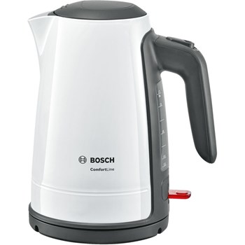 Fierbator de Apa Bosch TWK6A011 2400W 1.7l Filtru Anticalcar inox Alb twk6a011