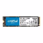 SSD Crucial P2 - Solid-State-Disk - 500 GB - PCI Express 3.0 x4 (NVMe)