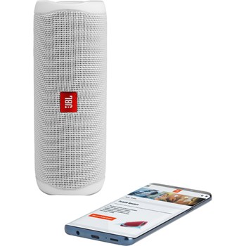 Boxa Portabila JBL Flip 5 Waterproof White JBLFLIP5WHT