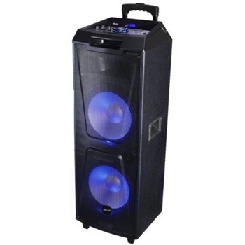 Boxa portabila cu BT, lumini disco, functie inregistrare, microfon