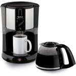 Cafetiera TEFAL Subito Mug CM290838, 1.25l, 1000W, negru