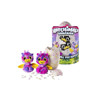 Ou surpriza Hatchimals cu gemenii roz sau galbeni