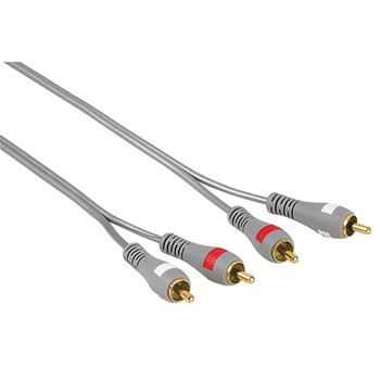 Cablu audio 2RCA - 2RCA HAMA 78702, 3 m
