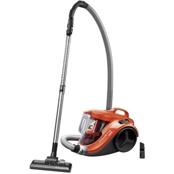 Aspirator fara sac Rowenta Compact Power 3A RO3724, 1.5 l, 750 W, Filtru de inalta eficienta, 8.8 m, Orange