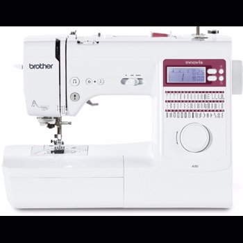 Masina de cusut computerizata Brother Innov-is A50 50 modele cusaturi ecran LCD buton start-stop buton limitare viteza BR-A50VM1