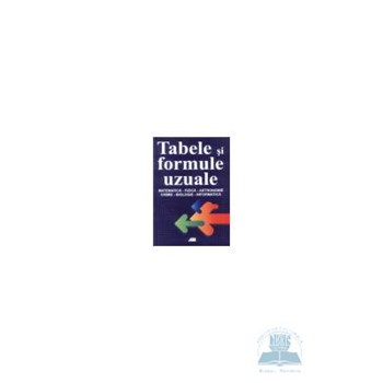 TABELE SI FORMULE UZUALE