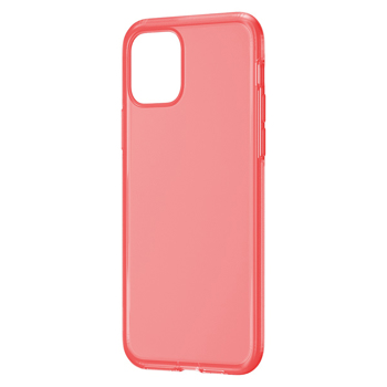 Husa iPhone 11 Pro Max Baseus Liquid Silica Gel Protective Clear Red