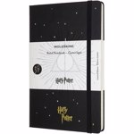 Carnet - Moleskine - Harry Potter - Deathly Hallows- Black
