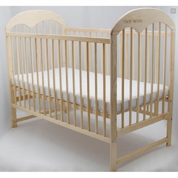 Patut din lemn BabyNeeds Oskar 120x60 cm Natur boosk01nt