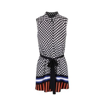 Rochie multicolora Dorothy Perkins cu guler