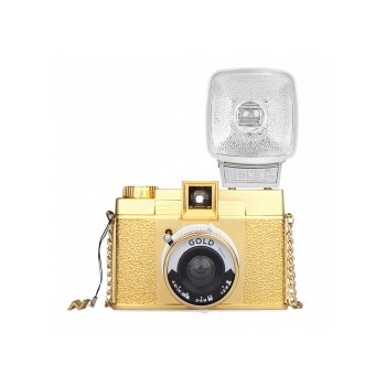 Lomography Diana F gold + blitz