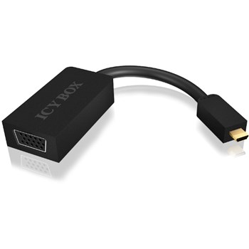 Adaptor Raidsonic IcyBox 1x microHDMI Male - 1x VGA Female
