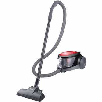 Aspirator fara sac LG VC53001MRNT rosu consum energetic maxim 2000 W putere aspirare 380 W capacitate recipient 1.5 litri vc53001mrnt