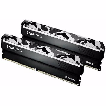 Memorie GSKill Sniper X Urban Camo 16GB DDR4 3200MHz CL16 1.35v Dual Channel Kit F4-3200C16D-16GSXWB