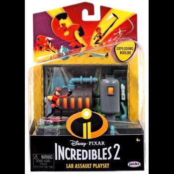 Figurine / Set Incredibles - Laboratorul si Fata Elastica