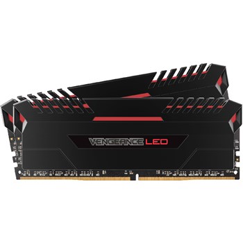 Memorie Corsair Vengeance Red LED 32GB 2x16 DDR4 3000MHz CL16 cmu32gx4m2c3000c16r