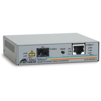 Media converter Allied AT-MC1008/SP, 1000T Gigabit to SFP