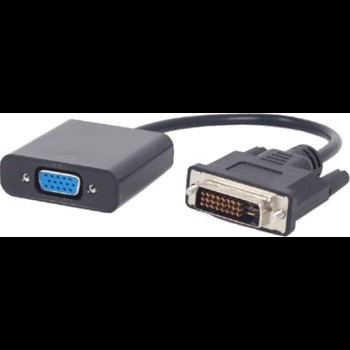 Adaptor Gembird DVI-D - VGA Negru a-dvid-vgaf-01