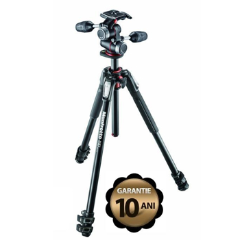 Manfrotto 190XPRO3-3W trepied foto cu cap 3Way