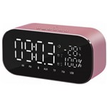 Radio cu ceas Akai ABTS-S2, Bluetooth (Roz)