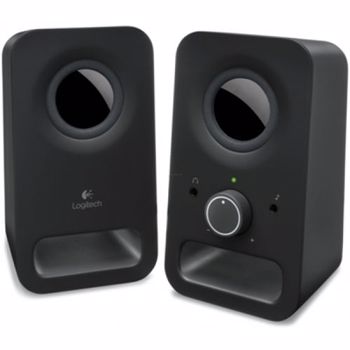 Boxe 2.0 Logitech Z150, 6W RMS, Negru