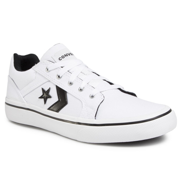 Teniși CONVERSE - El Distrito 2.0 Ox 167007C White/Black/White