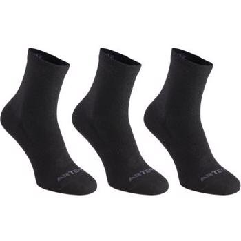 Set Şosete lungi tenis RS160 x 3 Negru ARTENGO