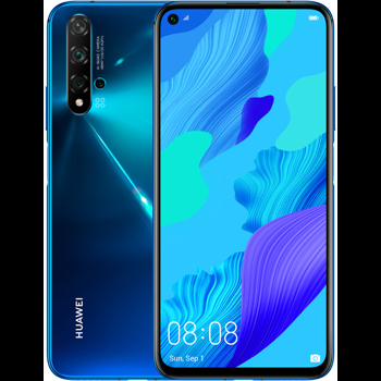 Telefon mobil Huawei Nova 5T, Dual SIM, 128GB, 6GB RAM, 4G, Crush Blue