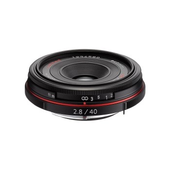 Pentax Ricoh 40mm F2.8 DA HD Limited - negru