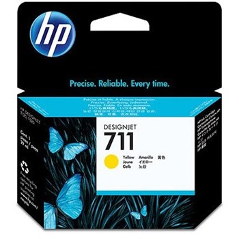 HP CZ132A Ink Cartridge 711 Yellow - 29ml